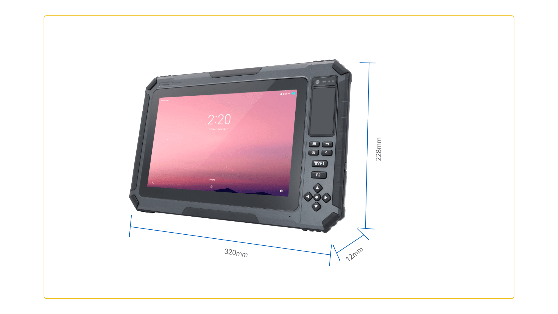 ATEX intrinsically safe tablet 