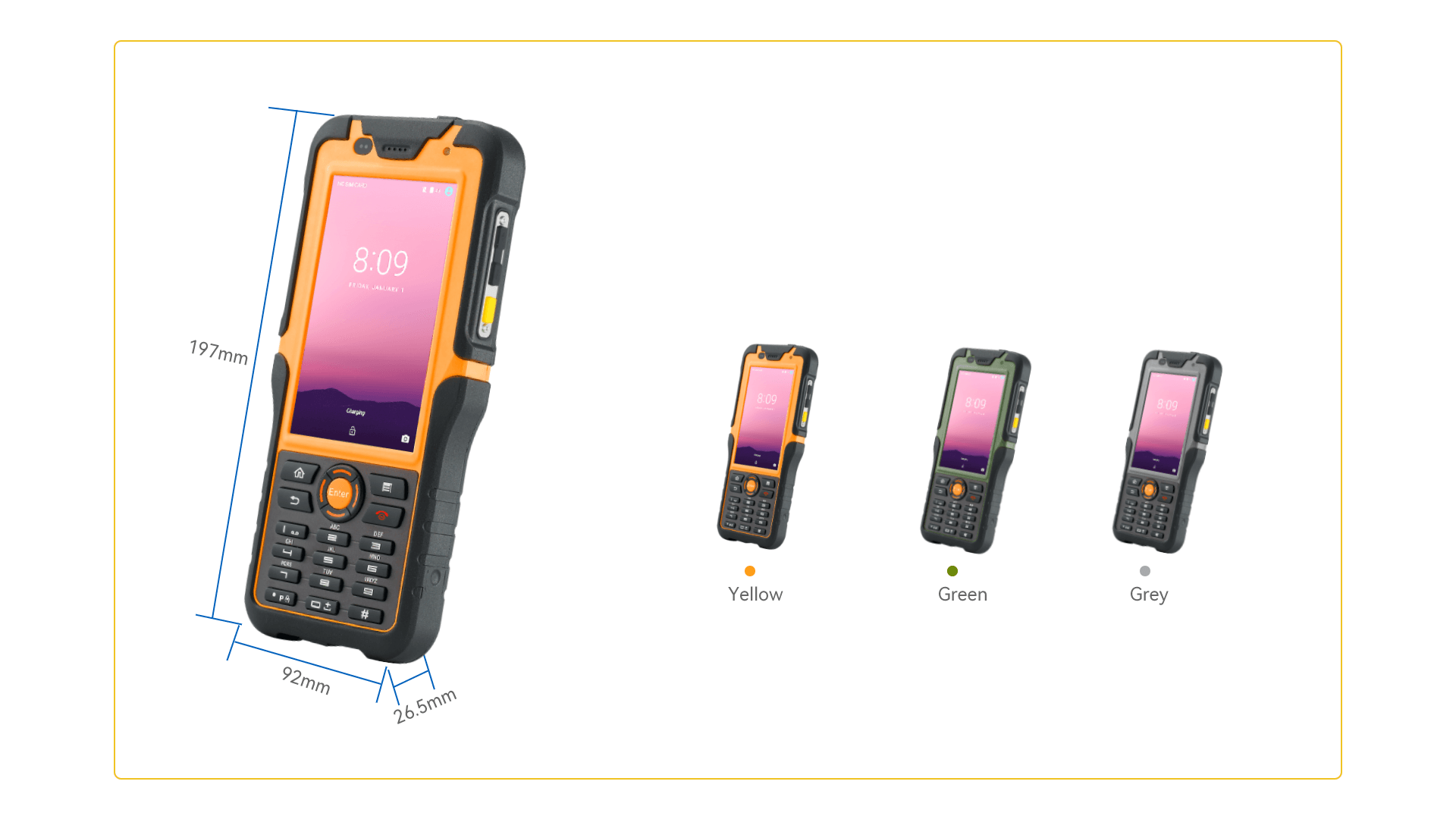 ATEX Explosion Proof Handheld Terminals S50EX