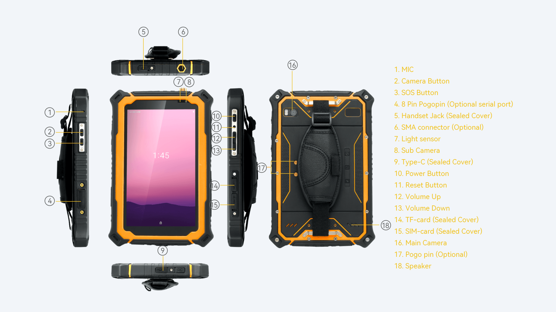ATEX Explosion Proof Rugged Tablets T71EX