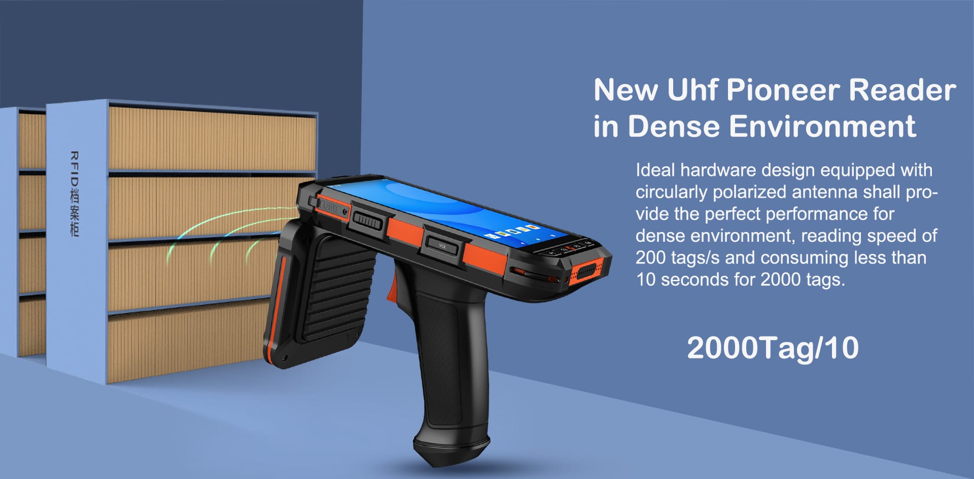 UHF handheld reader