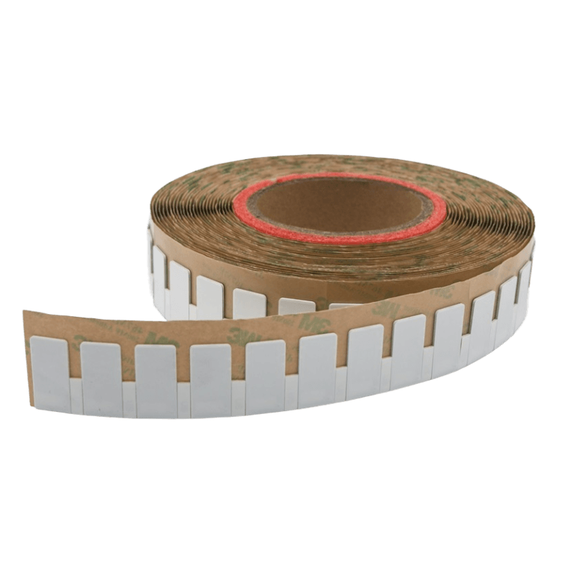 Flexible printable anti-metal RFID tags