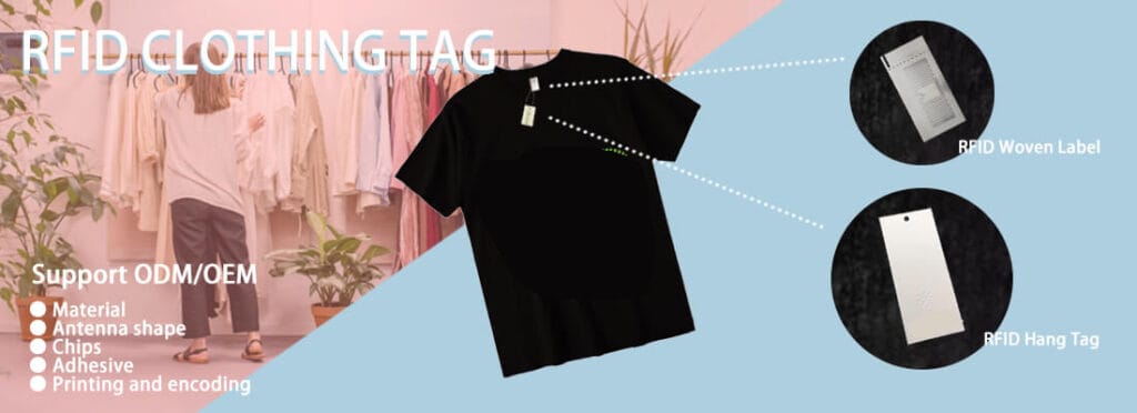 UHF Clothing RFID Tags UHF1470 1 UHF Clothing Tags
