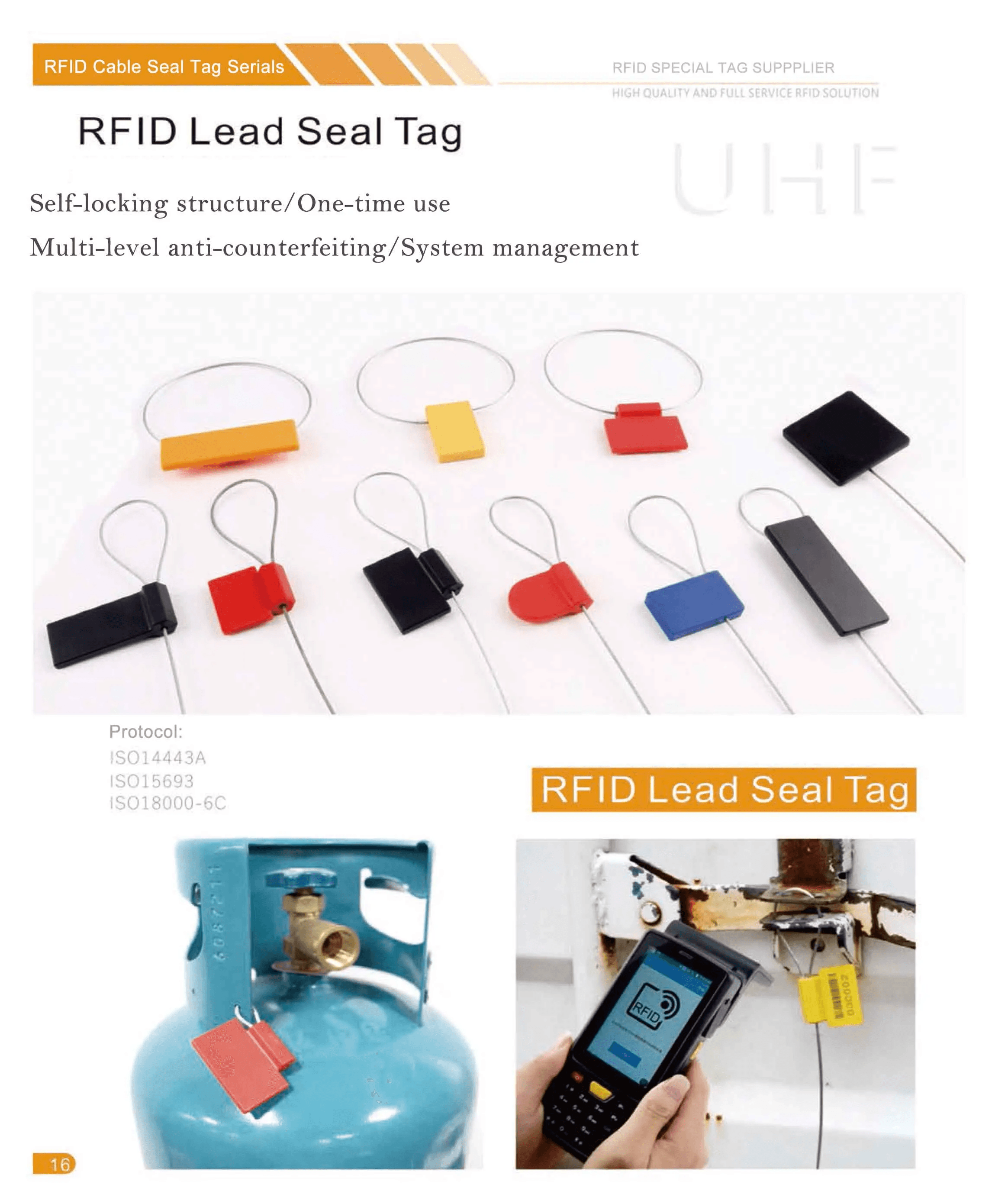 RFID Wire Rope Seal