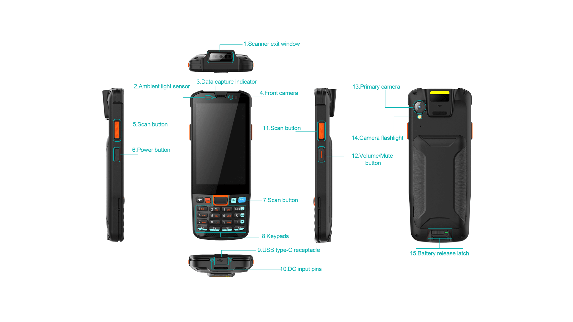 Android Barcode Scanner PDA