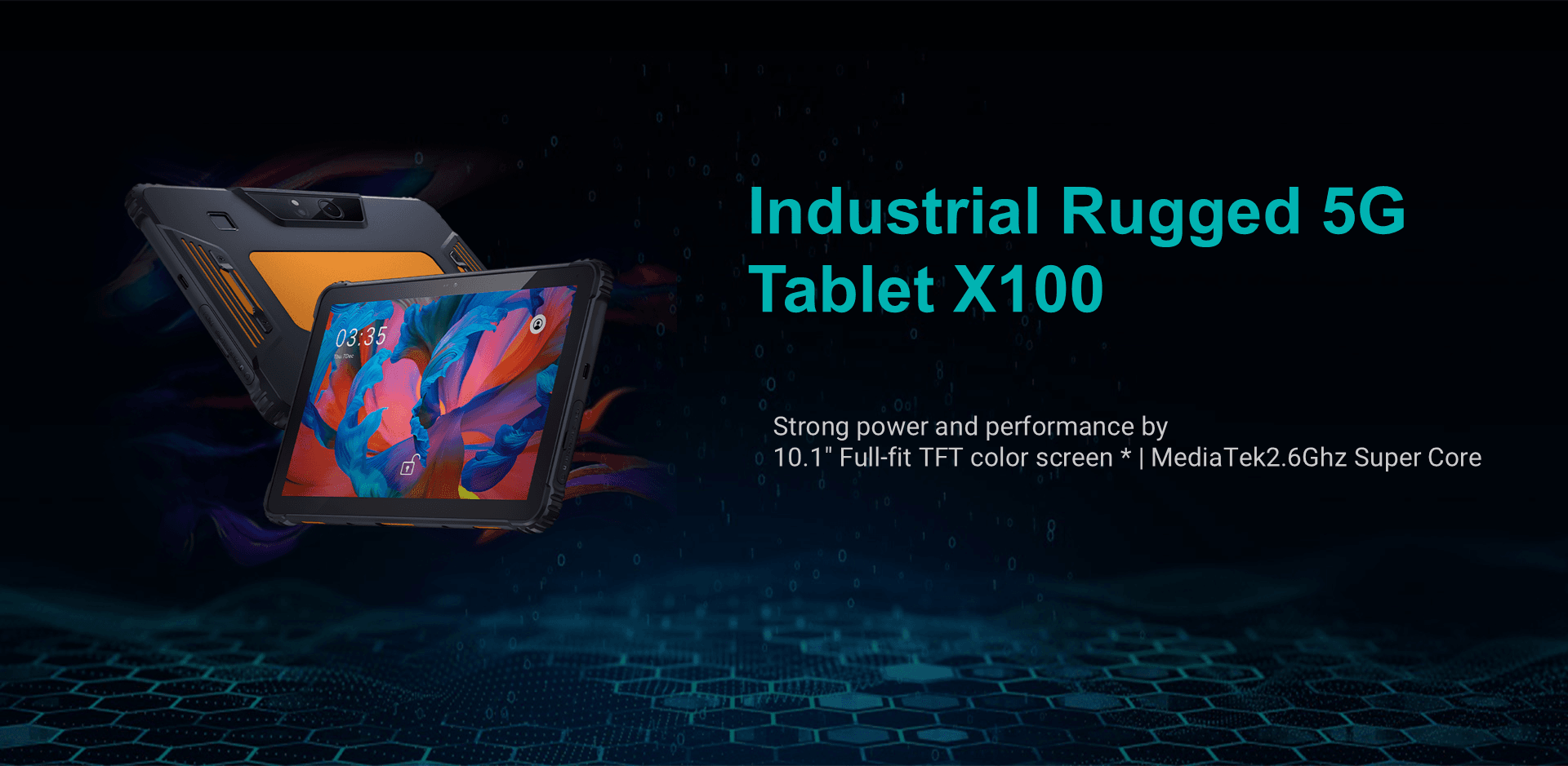 X100 rugged 10inch 5G tablet