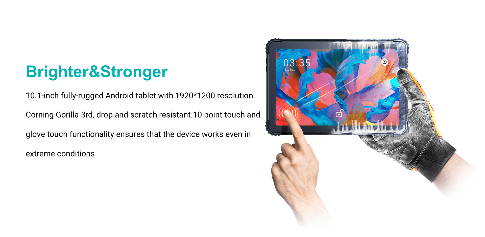 X100 rugged 10inch 5G tablet 4