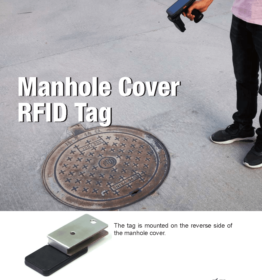 Manhole Cover RFID Tag RUG-011