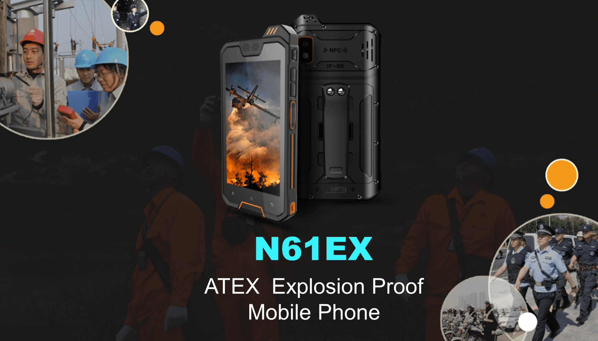 Explosion-Proof Mobile Phones in the UAE: Revolutionizing Safety in the Oil and Gas Industry 2 N61EX ATEX Explosion Proof Mobile Phone