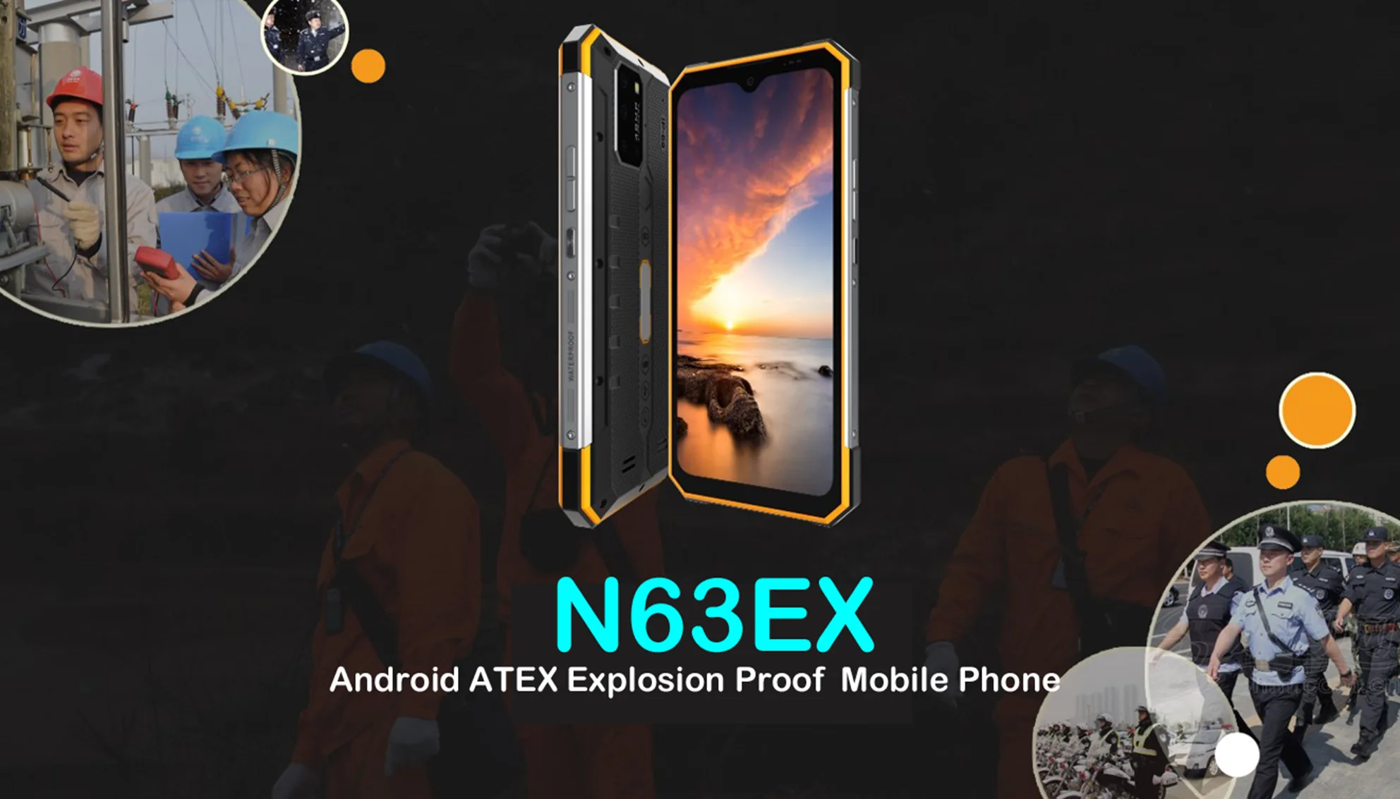 N63EX ATEX Explosion Proof 5G Mobile Phone